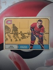 1968-69 O-Pee-Chee Montreal Canadiens No. 161 Dick Duff - VG (see pics)