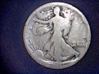 1917-D REV Liberty Walking Half,  Circulated Ave, .3617 Oz Silver (US-8803)