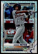 2021 Bowman #BCP-21 Adinso Reyes Chrome Prospects Mojo Refractor
