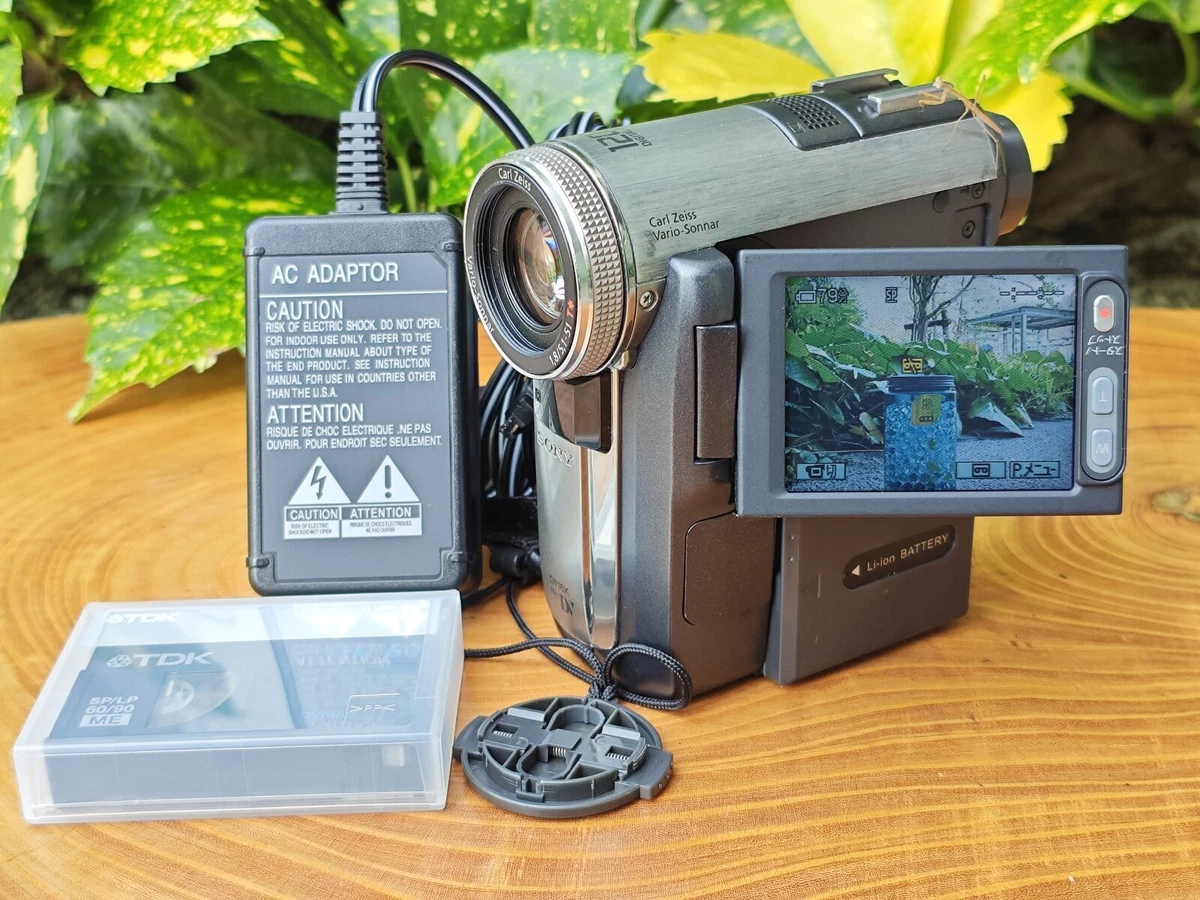 Preços baixos em Filmadoras Sony minidv 120x Zoom Digital | eBay