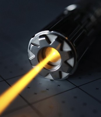Valkyrie 573 Sunburst Yellow 573nm Laser Pointer By Tinker - 1mW - Limited