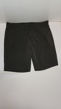 Callaway Mens Golf Shorts Gray Flat Front Chino Stretch Size 34