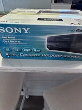 Vintage Sony SLV-N55 VHS VCR Cassette Recorder New Open Box