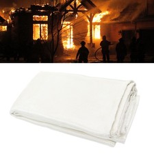 ⁺Fire Blanket Emergency Suppression Flame Retardant Fiberglass Safety Protective