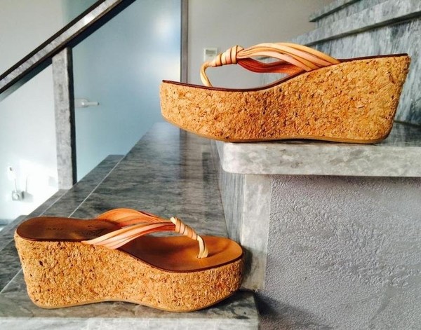 Women Giuseppe Zanotti Heels Peach Leather 36.5