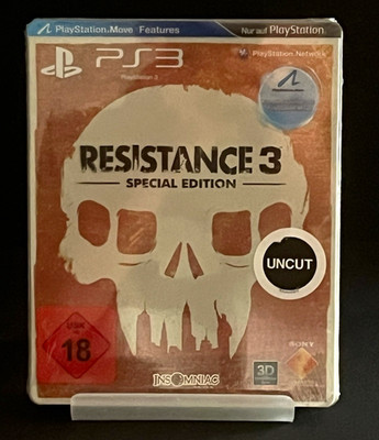 Resistance 3 Special Edition Uncut   Sony PlayStation 3 PS3 Spiel PAL USK 18 NEU