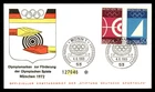 Mayfairstamps Germany FDC 1969 dual Olympic stamps for the 1972 Munich Olympic g