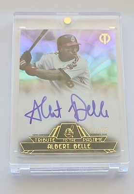 2014 Topps Tribute - To the Pastime Autographs Albert Belle #TPT-AB /99 (AU)