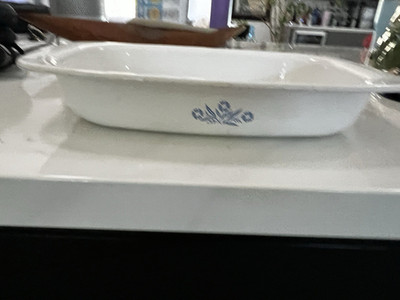 CorningWare P-21 Blue Cornflower Rectangular Casserole Roaster 13x9x2