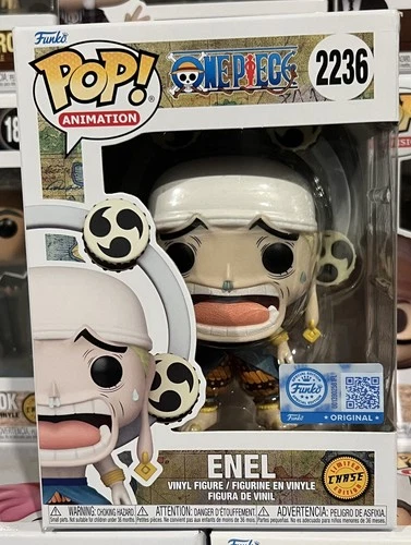 Funko Pop Vinyl One Piece #2236 Enel Chase BRAND NEW In Pop Protector