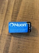 Nuon Battery CR123A 123A DL123 NURC123 EL123 1400mAh 3.0V Batteries Camera Photo