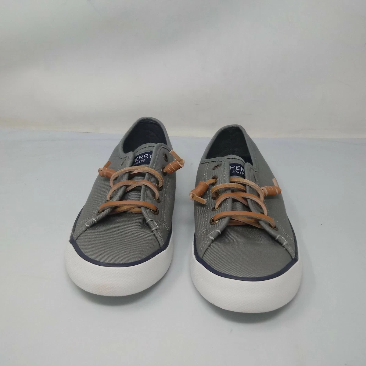 Sperry Women Pier View Grey 6.0 STS95729 SP655 eBay