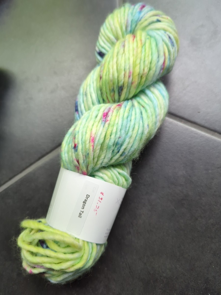Single Skein Sequioia Baah Yarn Super Bulky 85 Yds 💯 SW Merino Dragon Tail