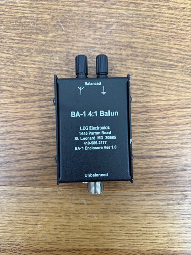 LDG ELECTRONICS RBA11 REMOTE 1:1 BALUN ASSEMBLED CURRENT TYPE - Zdjęcie 7 z 7