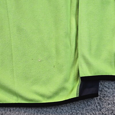 Under Armour Mens Medium ColdGear Infrared Fleece 1/4 Zip Green