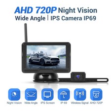 Rückfahrkamera Einparkhilfe System Auto Rückansicht mit Nachtsicht 4.3'' Monitor