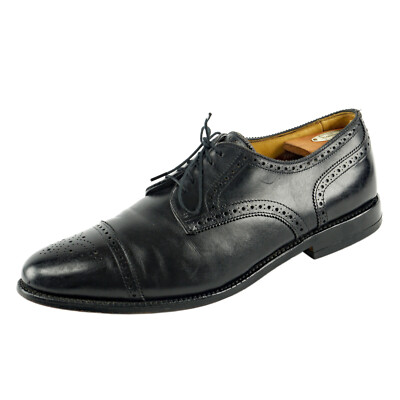 Allen Edmonds Sanford black oxford dress shoes Allen Edmonds Sanford Cap Toe Oxford Brogues Black Leather  main image 2
