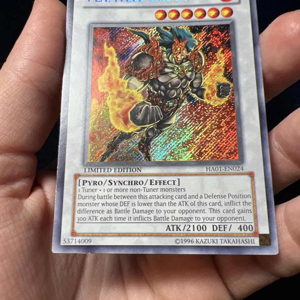 Flamvell Uruquizas HA01-EN024 Secret limited YUGIOH Card - Image 4 of 4