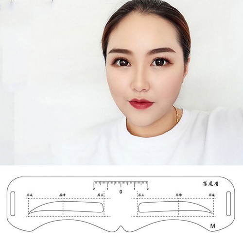 One Step Perfect Eyebrow Stamp Shaping Kit Eye Brow Stencils Definer Makeup S 。 - Picture 8 of 23