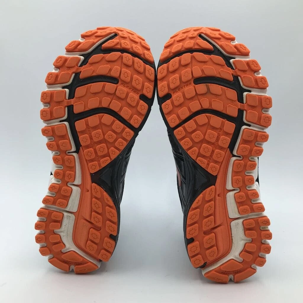 Brooks Mens Adrenaline Gts 17 Running Shoes Black Orange