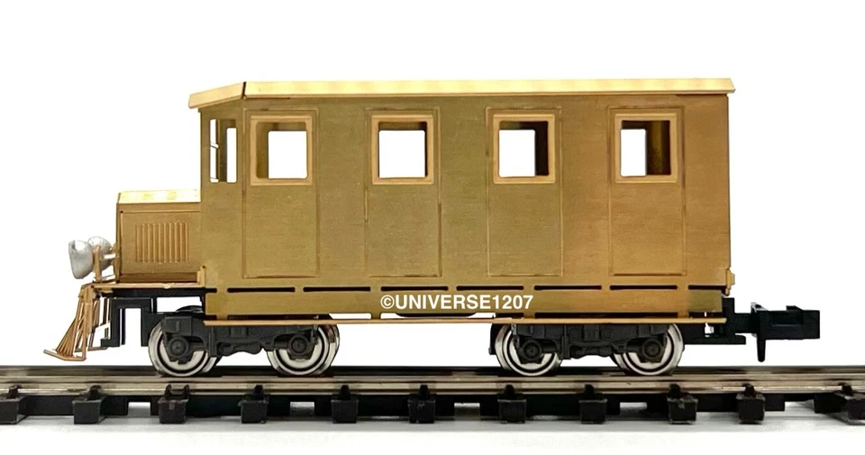 HOn30/HOe/HOn2-1/2 Aru-Model SR&RL Narrow Gauge Railbus RTR H0e Brass Railcar - Image 4 of 4