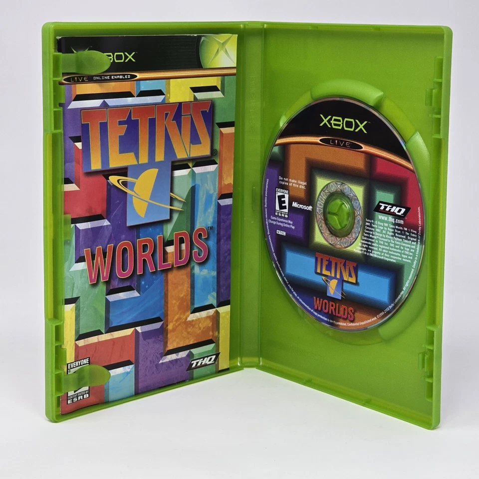 Tetris Worlds (Original Xbox) CIB COMPLETE & TESTED - Image 2 of 3