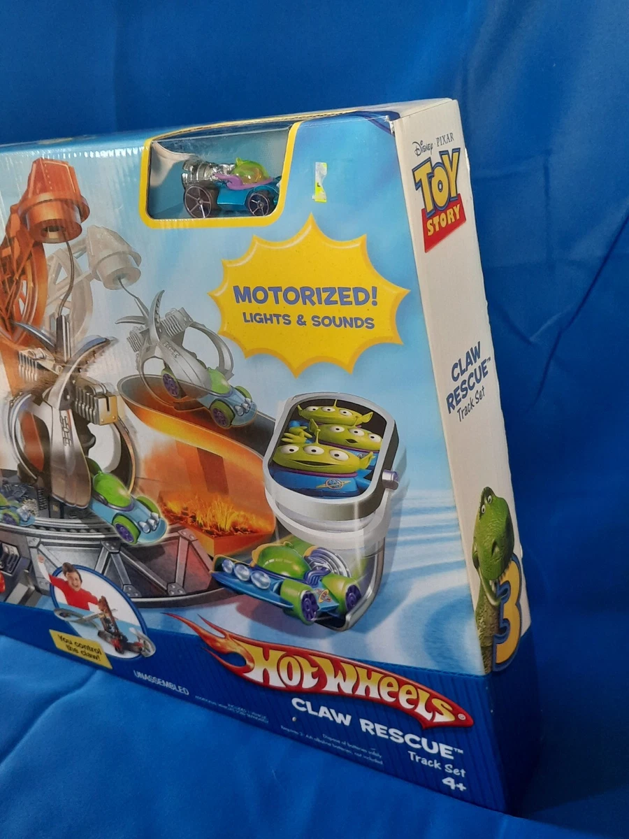 Hot Wheels Toy Story 3 Claw Rescue Track Set - New Sealed - Disney 2009