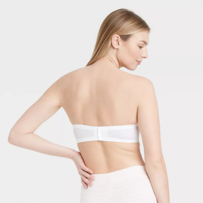 Women's Lightly Lined Strapless Bra Fresh White 32DDD Auden Target | eBay