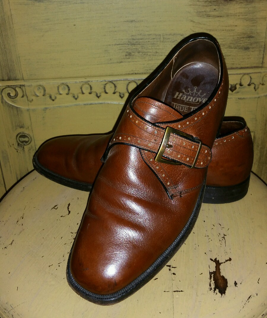 ?HP?Vintage Hanover Brown 8D Monk Strap Loafer Neolite Hanover Loafers & Slip-Ons for Men on Sale up to 90% Off  main image 2