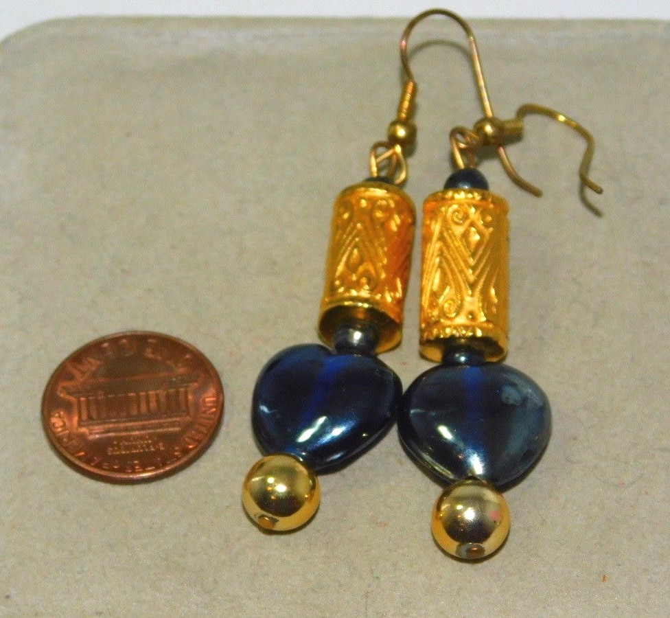 9ct or Jaune Fiery Opale Ovale Simple Goutte Pendant Clou Boucles