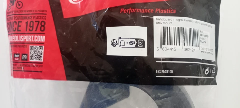 POLISPORT Protège-mains Evolution Intégral Noir moto enduro moto cross - Photo 4/4