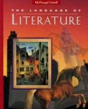 McDougal Littell Language of Literature: Student Edition Grade 8 1997 - GOOD