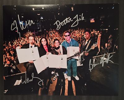 GFA Prince's Band x4 Wendy Die Revolution Band Signiert 11x14 Foto R4 COA
