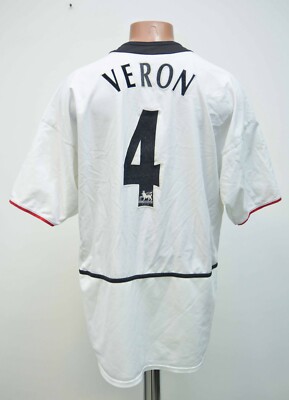 ウェア Manchester United 2002 2003 3rd Veron MANCHESTER UNITED 2002/2003 HOME FOOTBALL SHIRT JERSEY NIKE