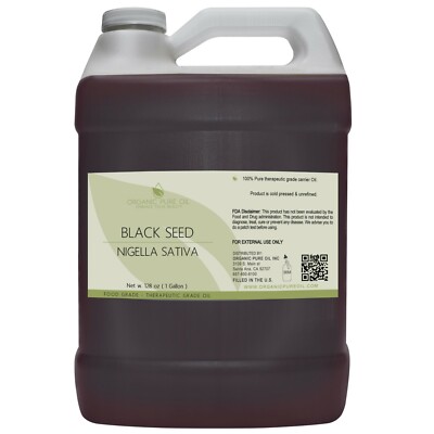 BLACK SEED OIL EGYPT BLACK CUMIN SEED 100% PURE ORGANIC UNREFINED COLD PRESSED