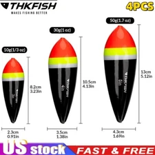 THKFISH Fishing Bobbers Slip Fish Float Rigs Freshwater Saltwater Floatage US