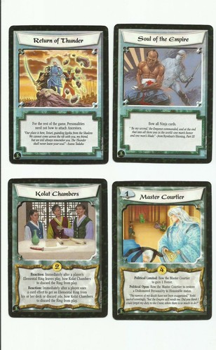 Uncommons SotE Soul of the Empire L5R CCG Legend of the Five Rings - Picture 39 of 50