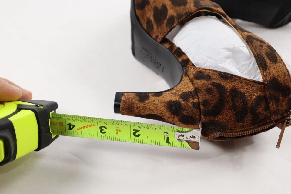 Lifestride女式5M Giovanna 2豹纹猎豹印花高跟鞋 — 第 2/4 张图片