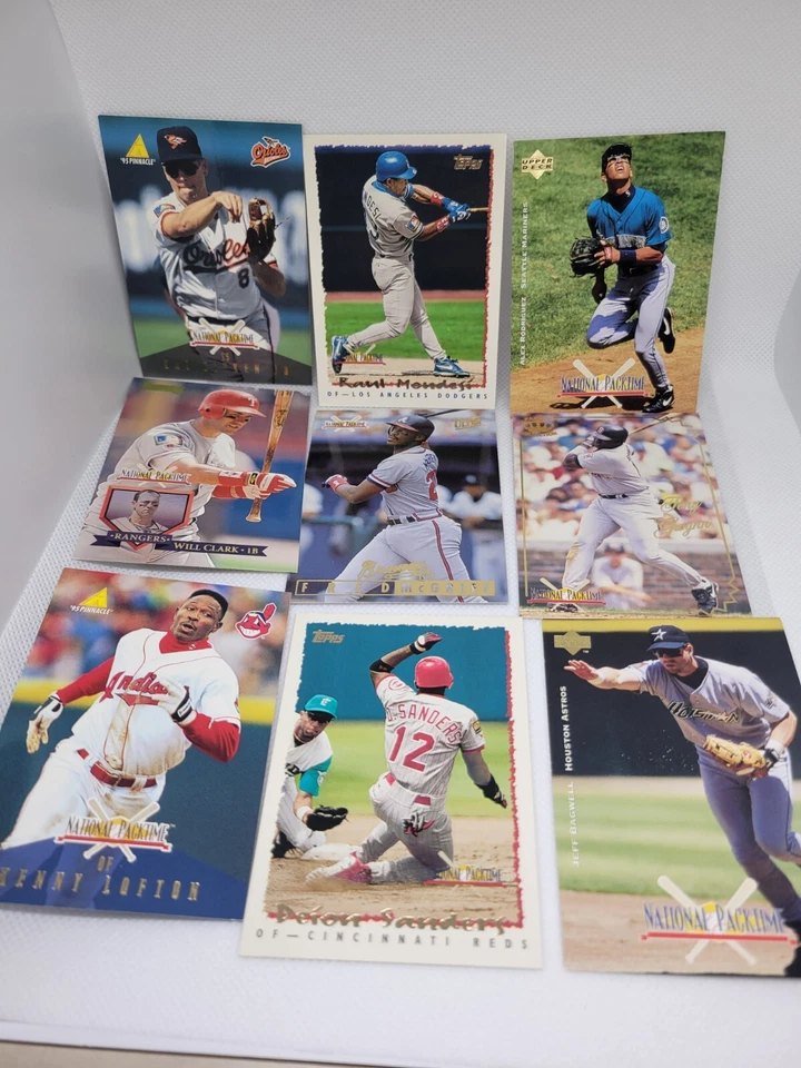 Juego completo National Pack Time 1995 (18) jugadores de grandes nombres Foto 2 de 4