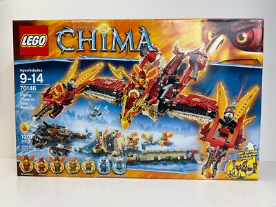 LEGO Flying Phoenix Fire Temple 70146 2014 Legends of Chima New