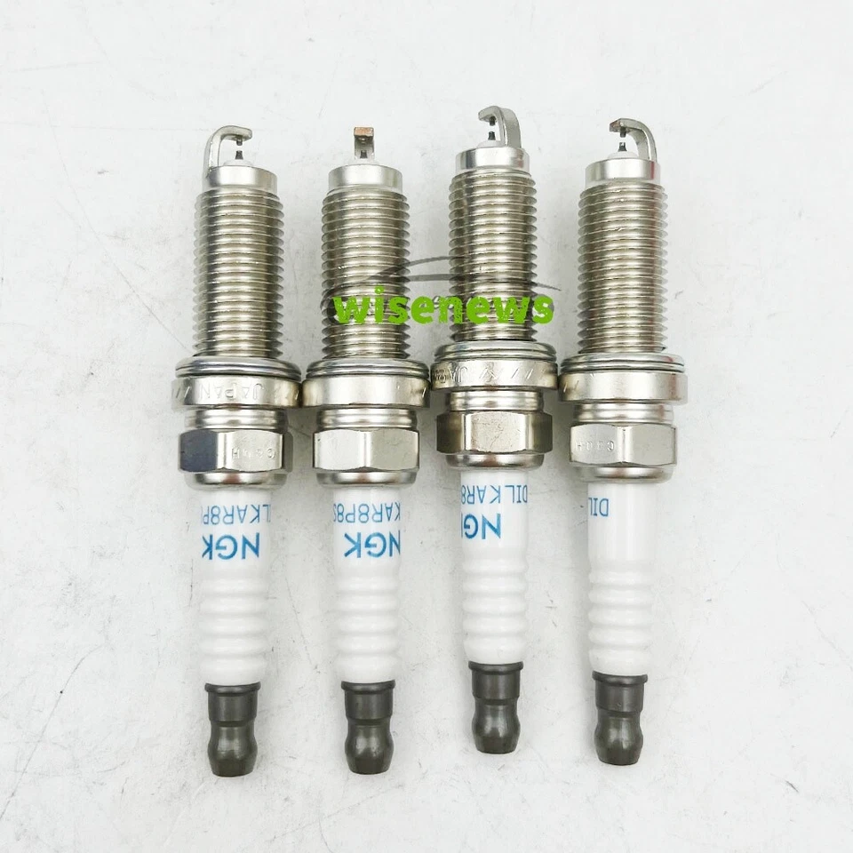 4 piezas bujía DILKAR8P8SY para Honda Civic CR-V 92411 12290-6A0-A01 Foto 3 de 4