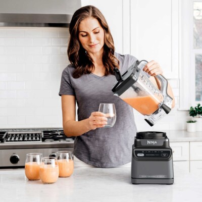 137 Ninja BN751 Professional Plus ブレンダー Ninja BN751 Professional Plus DUO Blender, 1400 Peak Watts, 3 Auto