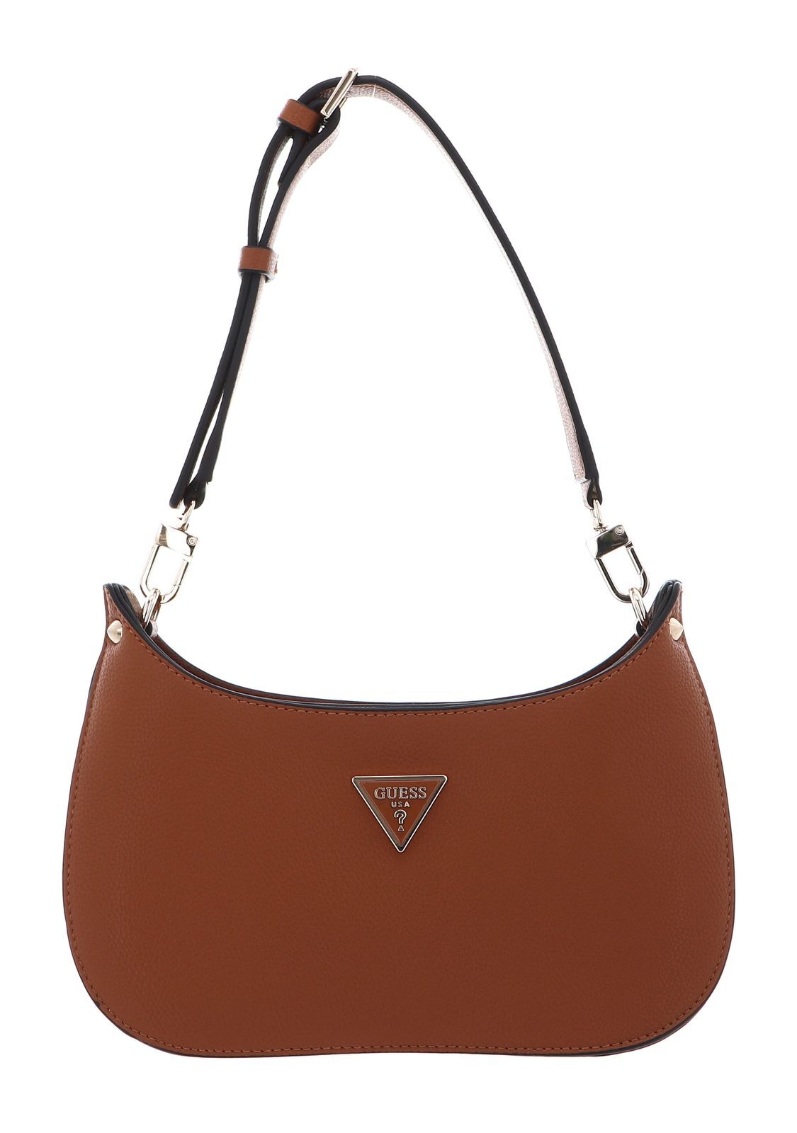 GUESS shoulder bag Meridian Mini Top Zip Shoulder Bag Cognac