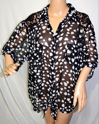Cato Women Plus Size 22/24 26/28 Black 