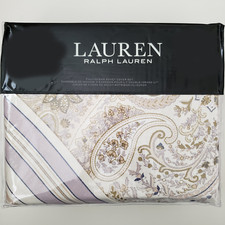 Ralph Lauren Full Queen Estella Paisley 3PC Duvet Cover Set 385