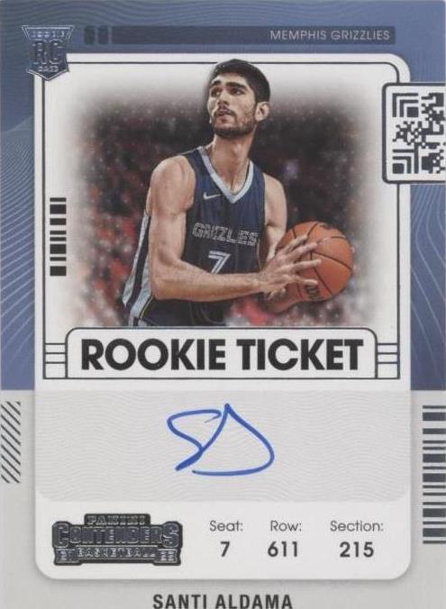 【バラ売り不可】　17枚 Santi Aldama RCセット 2021-22 Panini Contenders - Santi Aldama #130 for sale | eBay