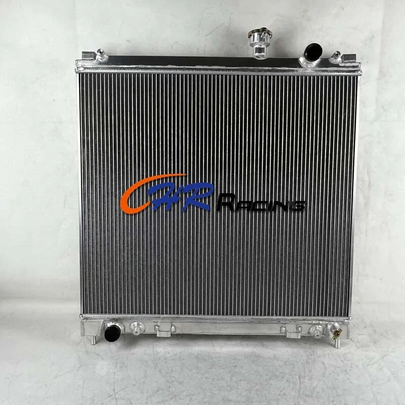 Radiador de aluminio 4 filas para motor Nissan Titan 2004-2010 5,6 L V8 05 06 07 08 09 Foto 3 de 4