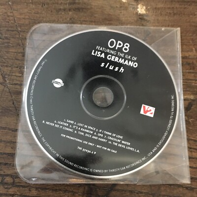 OP8 - LISA GERMANO - SLUSH - RARE PROMO CD - EX !!!!!!!