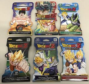 Lot de 5 boosters scellés Dragon Ball Série 2 Panini