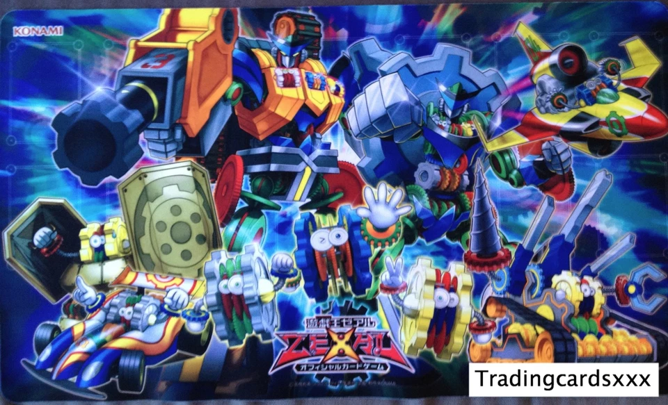 KONAMI ♦Yu-Gi-Oh!♦ Playmat Zexal Geargia : Geargiarmure, Gear Gigant X, Gergiarsenal...